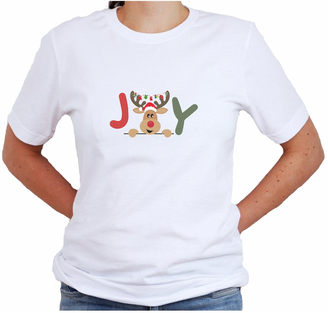Joy Christmas Tshirt or Sweatshirt