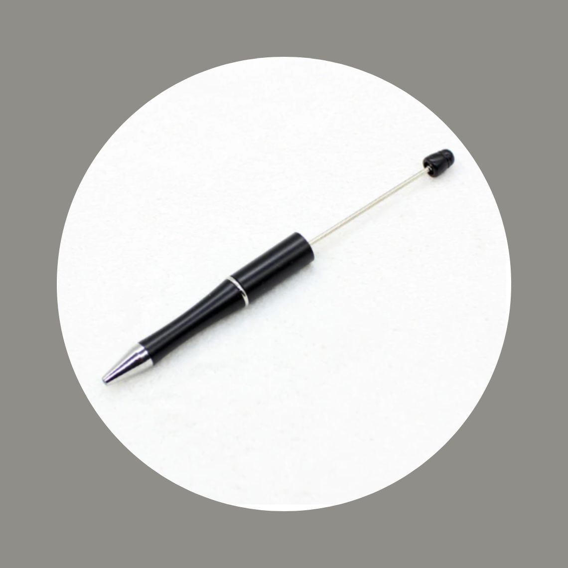 Daisy Confetti Beaded Pen | Black Ink